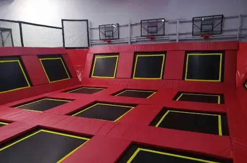 CEVEN GAMES  TRAMPOLINE PARK LASER GAME  ALES